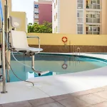 Ver853 - Estudio Con Terraza Vistas Al Mar, Piscina, Playa, Centro *