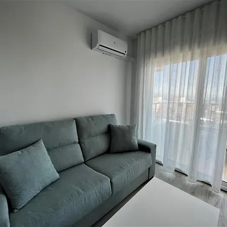 公寓 Ver853 - Estudio Con Terraza Vistas Al Mar, Piscina, Playa, Centro