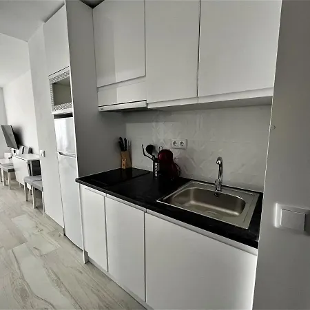 Ver853 - Estudio Con Terraza Vistas Al Mar, Piscina, Playa, Centro Appartement *