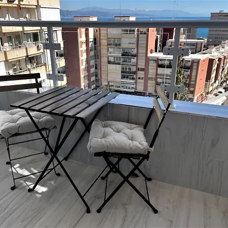 Ver853 - Estudio Con Terraza Vistas Al Mar, Piscina, Playa, Centro Appartement
