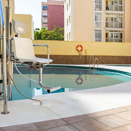 Ver853 - Estudio Con Terraza Vistas Al Mar, Piscina, Playa, Centro *