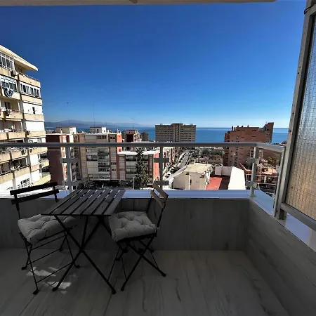 Ver853 - Estudio Con Terraza Vistas Al Mar, Piscina, Playa, Centro 公寓